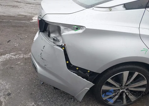 2022 Nissan Altima Sr Fwd из США, поврежденный, VIN 1N4BL4CV7NN386415